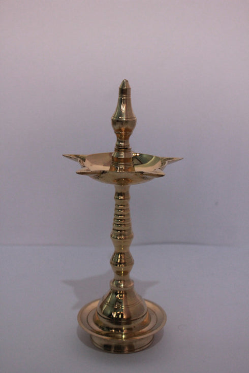 Brass Traditional Kerala Deepak Set (Pack Of 2) 378gm