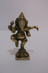 Brass Dancing Ganesha Idol Murti 255gm