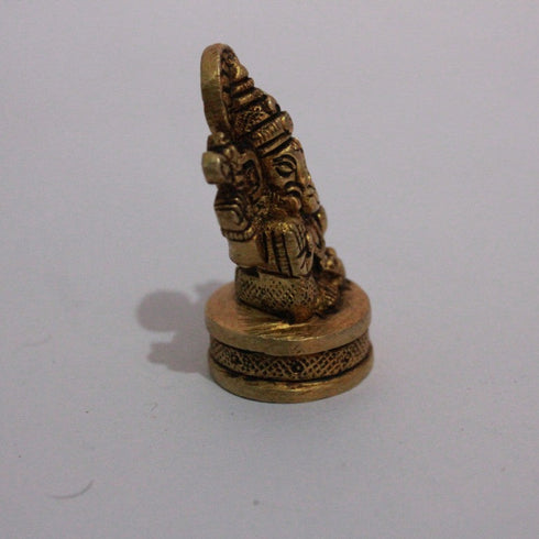 Brass Lord Ganesh Ji Idol Statue 108gm