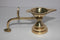 Brass Table Diya Deepak With Handle 158gm