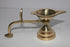 Brass Table Diya Deepak With Handle 158gm