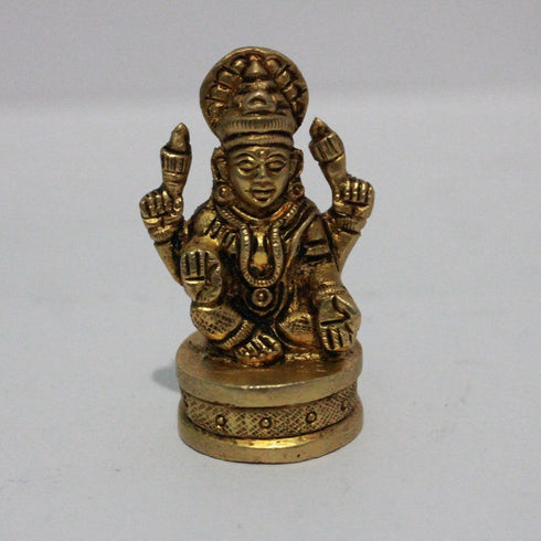 Brass Kuber Ji Idol Statue 106gm