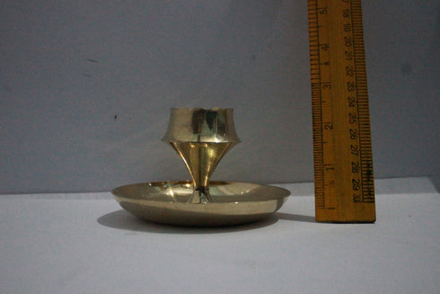 Brass Round Agarbatti Stand 136gm