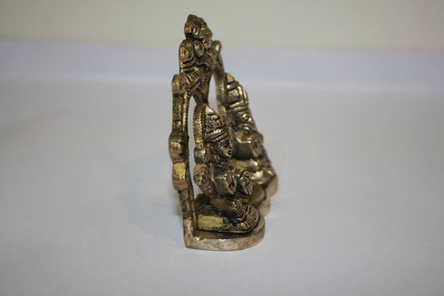 Brass Ganesh & Laxmi Statue 390g