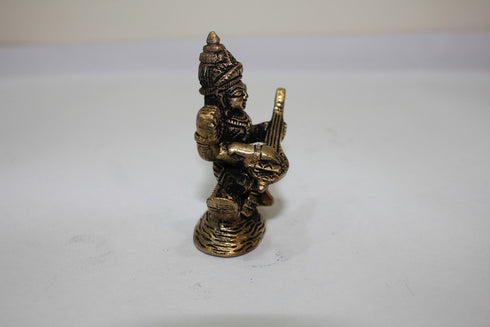 Brass Saraswati Ji Statue 163g