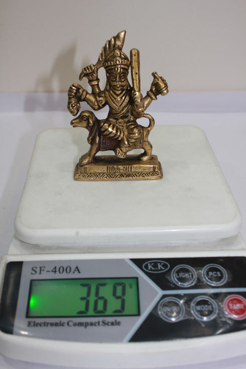 Brass Showpiece Bhairav Baba Statue 369g