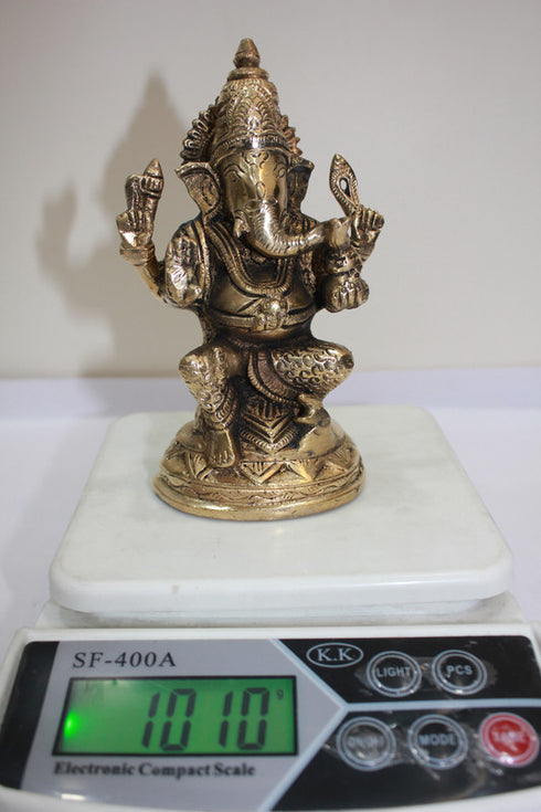 Brass Ganesh Ji Statue 1010g