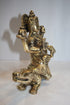 Brass Ganga Devi Statue 1511g