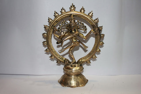 Brass Nataraja God Idol Statue 1323g
