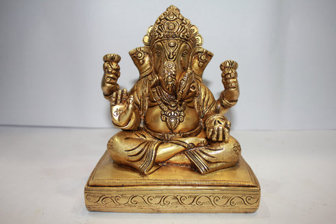 Brass Ganesh Ji Statue 3232g