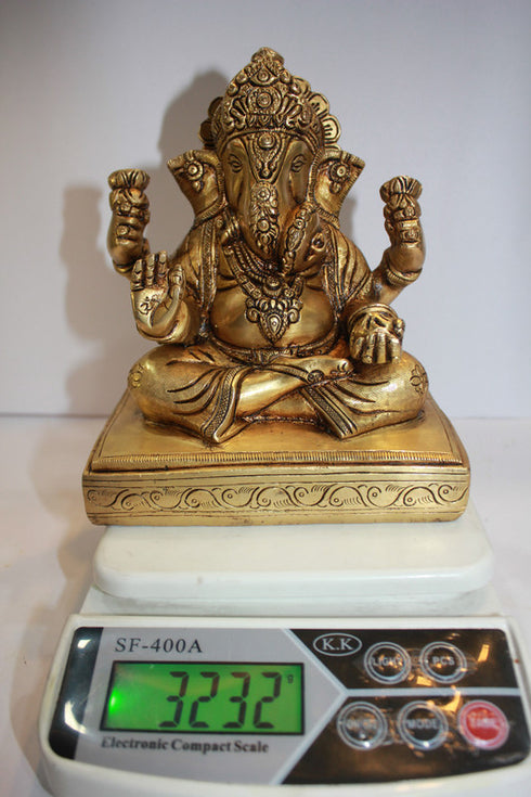 Brass Ganesh Ji Statue 3232g