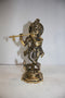 Brass Krishna God Idol Statue 1199g