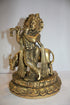 Brass Krishna With Cow God Statue 3184g