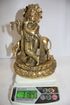 Brass Krishna With Cow God Statue 3184g