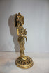 Brass Vishnu Laxmi Idol Statue 4463g