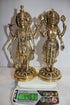 Brass Vishnu Laxmi Idol Statue 4463g