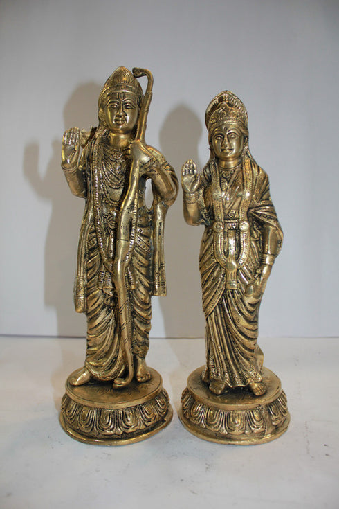 Ram Sita Statue Pair Statue 3743g