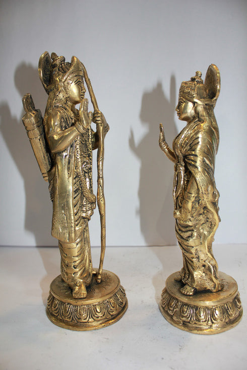 Ram Sita Statue Pair Statue 3743g