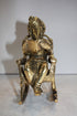 Brass Chair Ganesh Statue 1839g