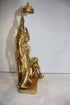 Brass Kali Maa God Idol Statue 3268g