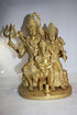 Brass Shiv Parivar Idol Statue 9.7kg