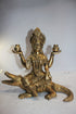 Brass Ganga Devi Statue 5.7kg