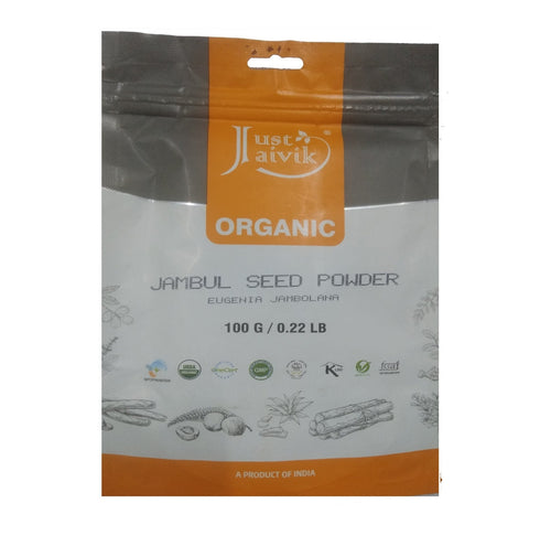 Just Jaivik Organic Jamun Seed Powder