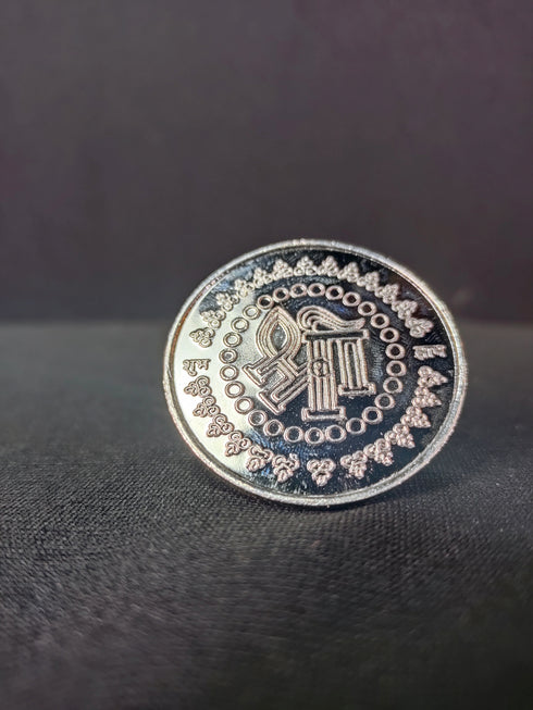 Pure Silver Ganesh Lakshmi coins 20g