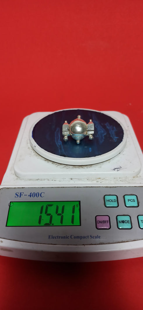 Pure Silver Shiva lingam box 15.41g