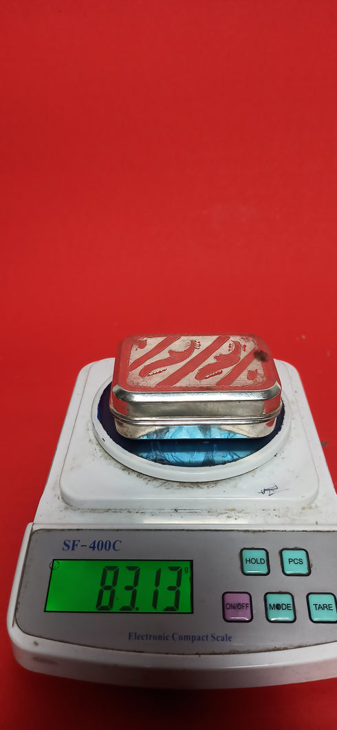 Pure Silver Soap Box Rectangle 83.15 g