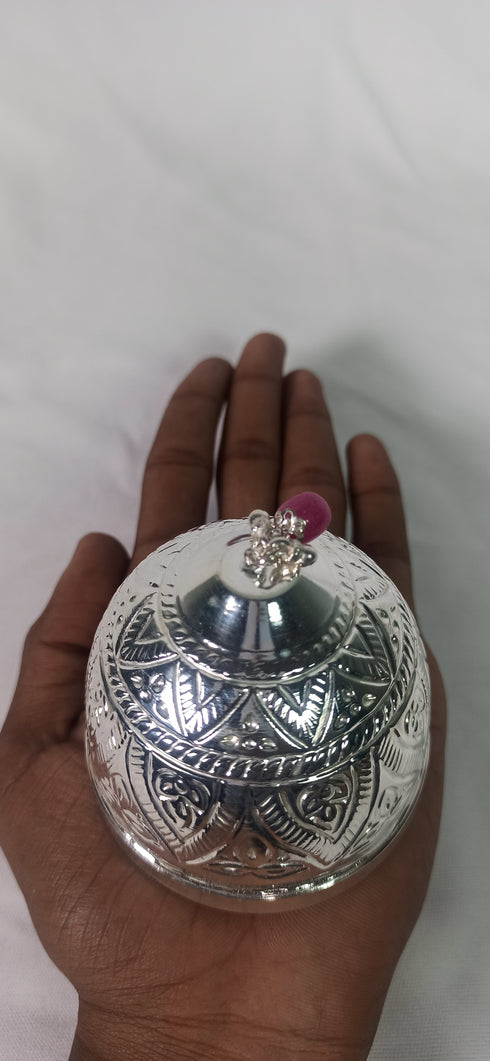 Pure Silver Coconut Kalash 52g