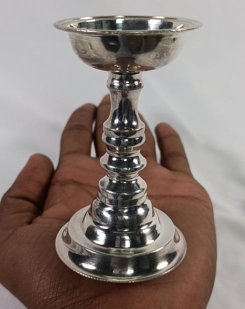 Pure Silver Pair Diya 57Grams