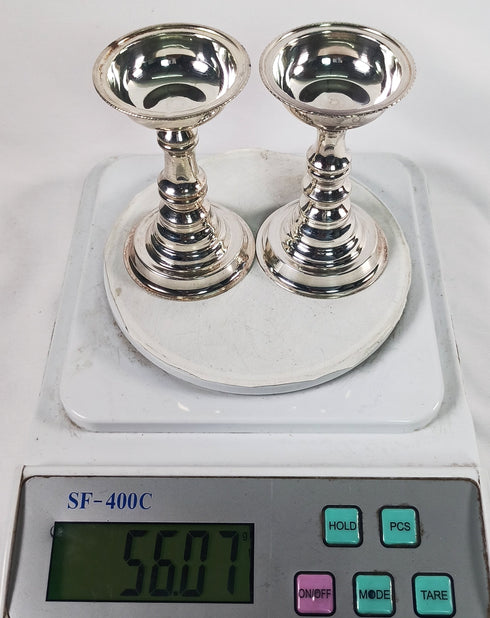 Pure Silver Pair Diya 57Grams