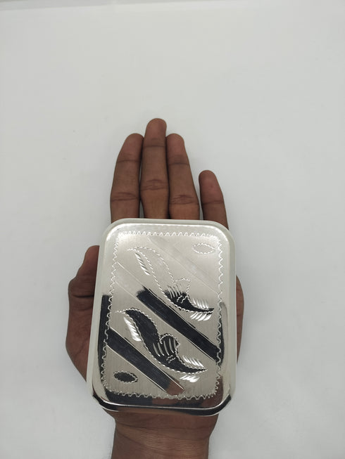 Pure Silver Soap Box Rectangle 83.15 g