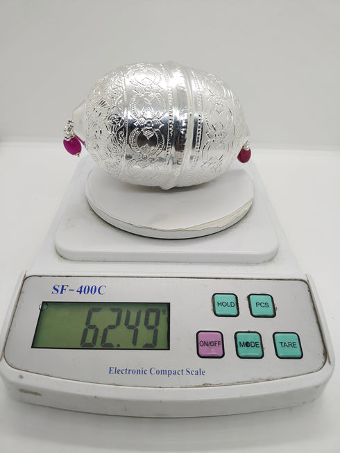 Pure Silver Coconut Kalash 62.50 Grams