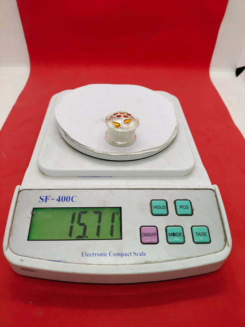Pure Silver Kajal Box 15.7g