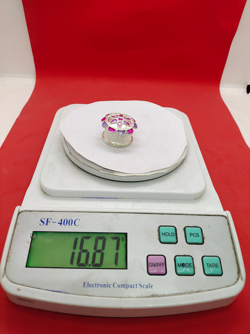 Pure Silver Kajal Box 16.9g
