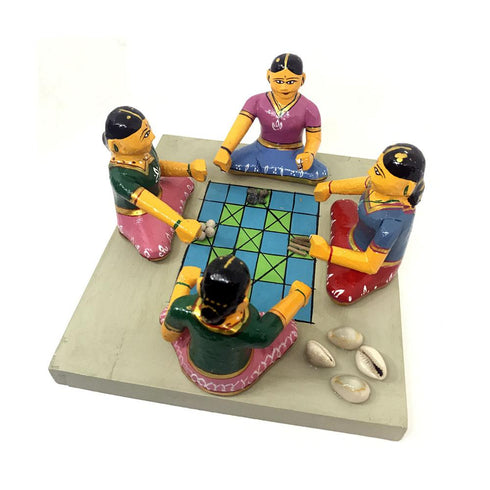 Kids Playing Ashta Chamma Kondapalli Toys