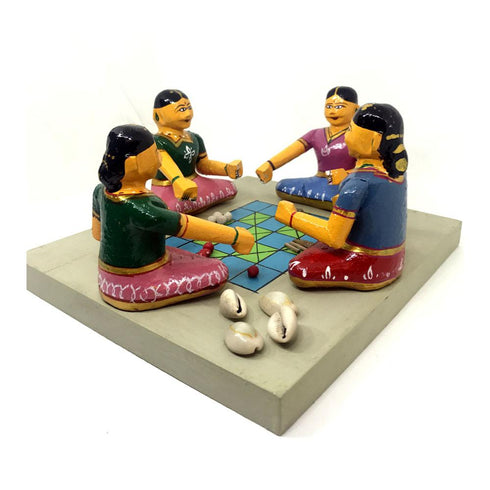 Kids Playing Ashta Chamma Kondapalli Toys