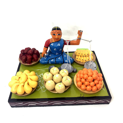 Lady selling fruits Kondapalli Toys