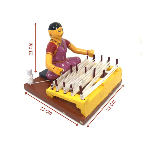 Village craftsman Set of 6 Kondapalli Toys