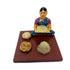Women Cooking Set of 6 Kondapalli Toys