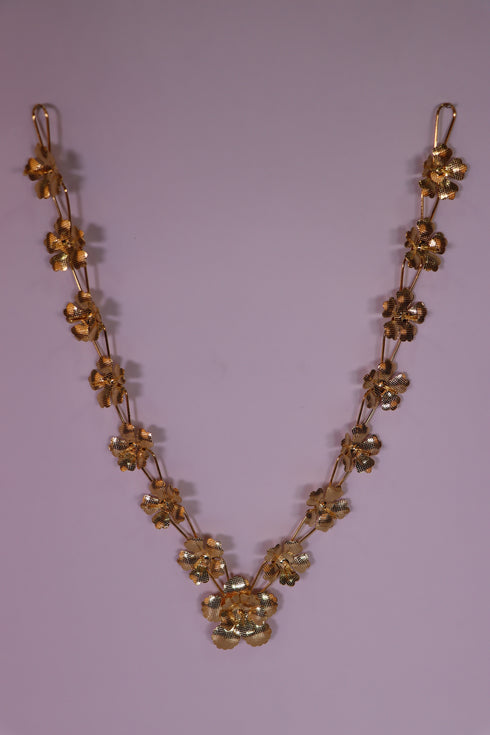 Pure Silver Flower Mala 54g