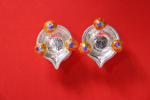 Pure Silver Fancy Diya 20.17g