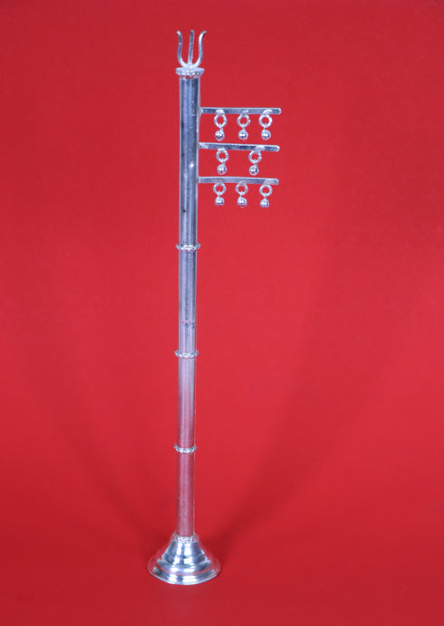 Pure Silver Dhwaja Stambha 65 Grams