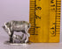 Pure Silver Cow And Calf Oxidized Antique Idol 29.33 Grams