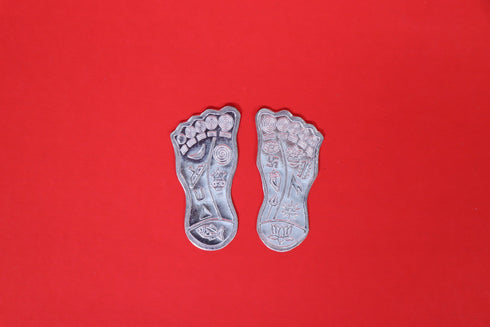 Pure Silver Laxmi Paduka 7.79 Grams