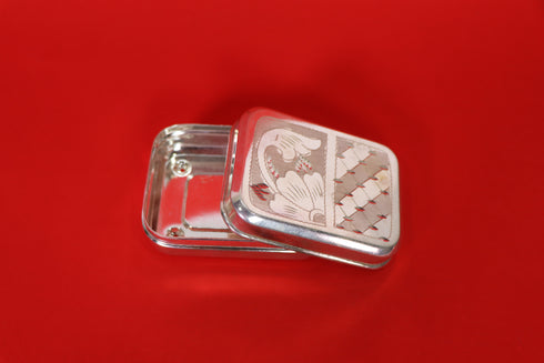 Pure Silver Soap Box Rectangle 65.5g
