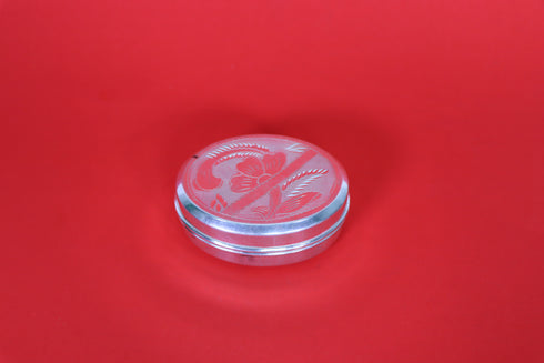 Pure Silver Soap Box Oval Shaped 57.8g