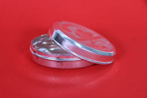 Pure Silver Soap Box Oval Shaped 57.8g